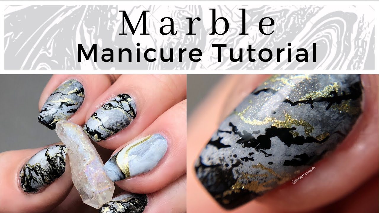 Marble Nail Stamping Tutorial