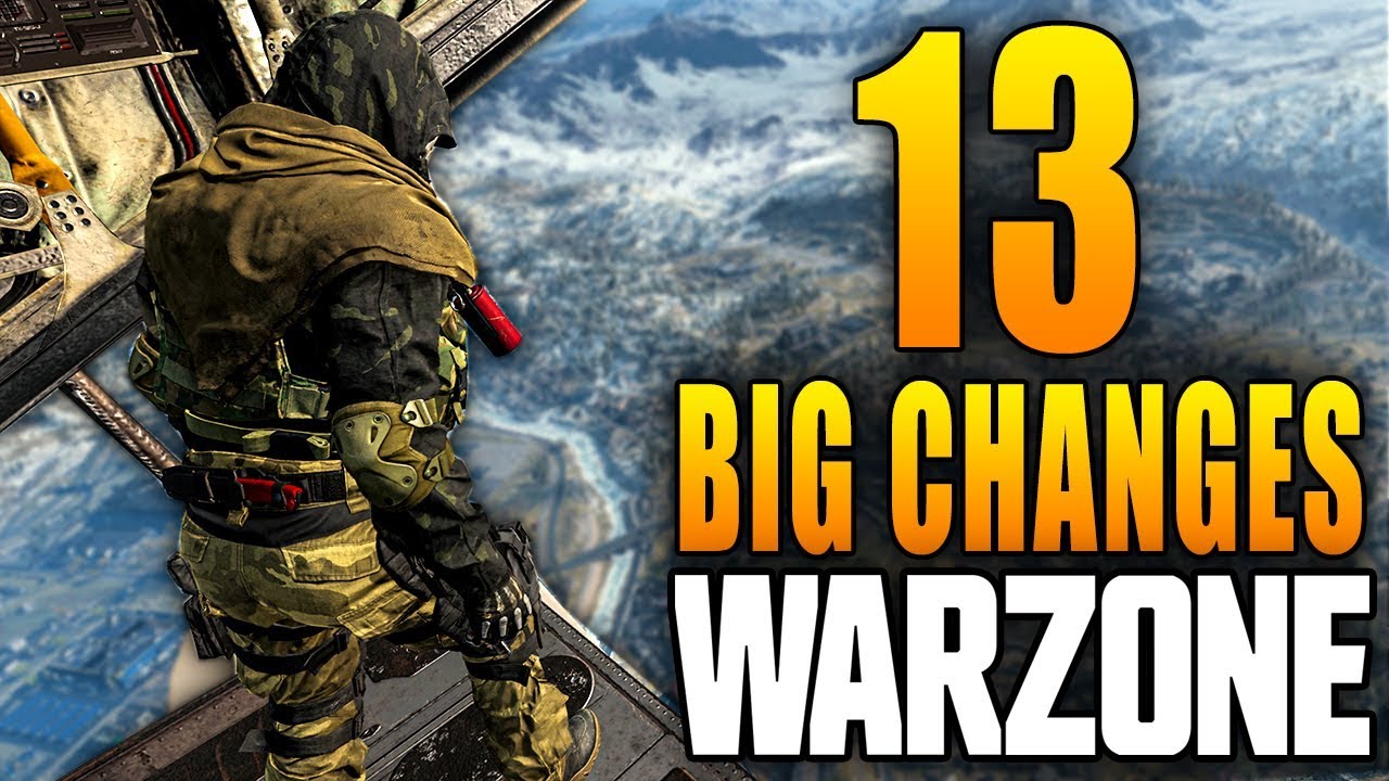 Modern Warfare: 13 Big Changes in The Warzone Update!