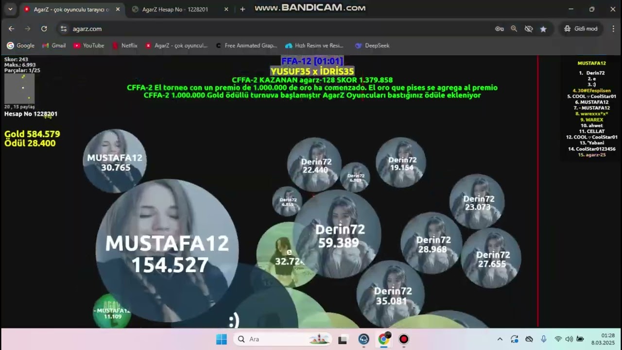 #Agarz | SARIŞINLAR ÇAT ÇAT | (GOLD BEBESİ EFES) Bölüm BATMAN