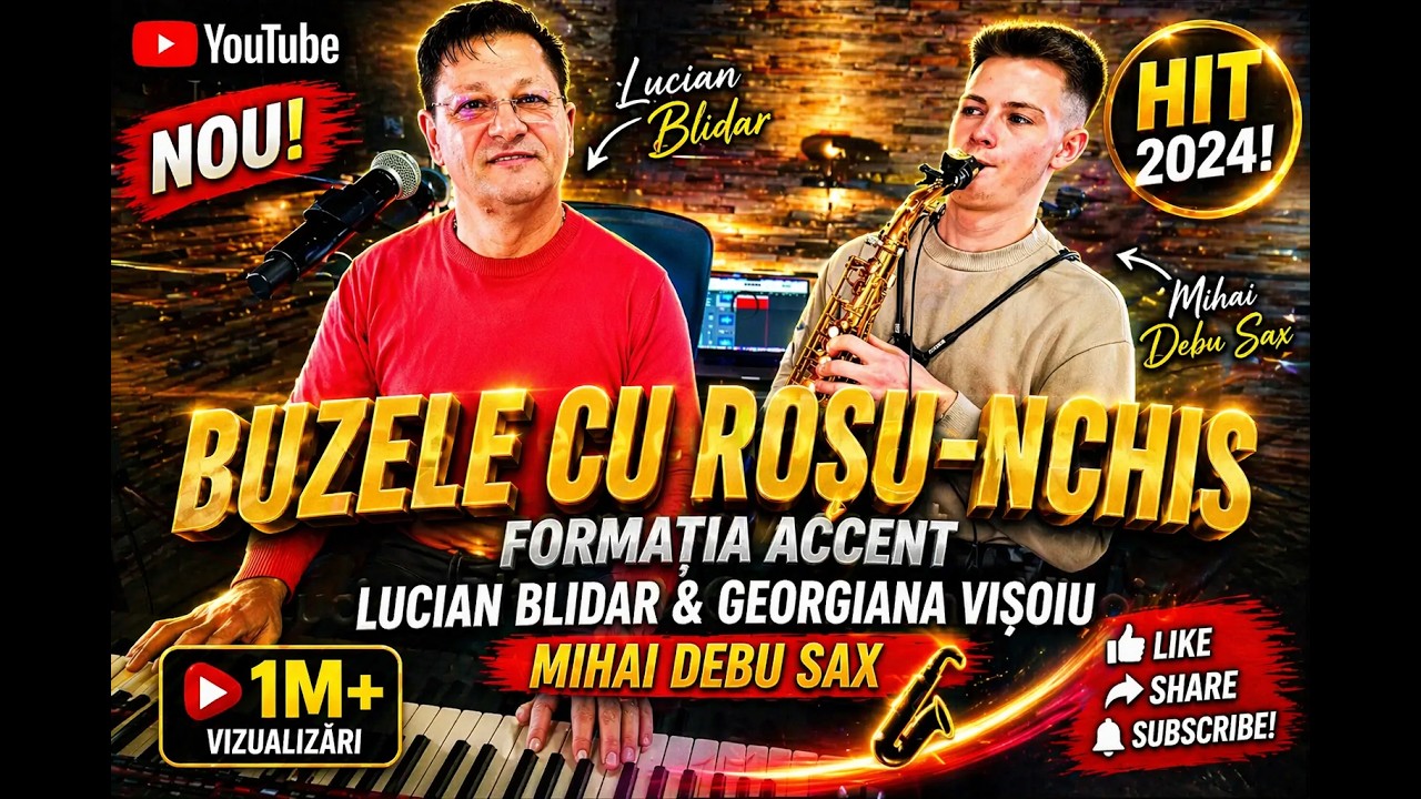 Buzele cu rosu închis-💯Live 2026-Form.Accent -Lucian Blidar & Georgiana Vișoiu ,Mihai Debu