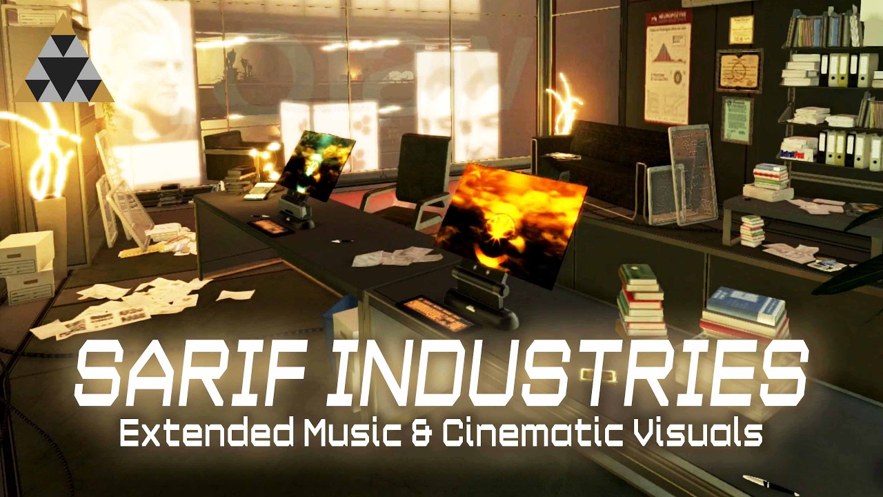 Deus Ex: Human Revolution - Sarif Industries: Jensen's Office (Ambient Theme)