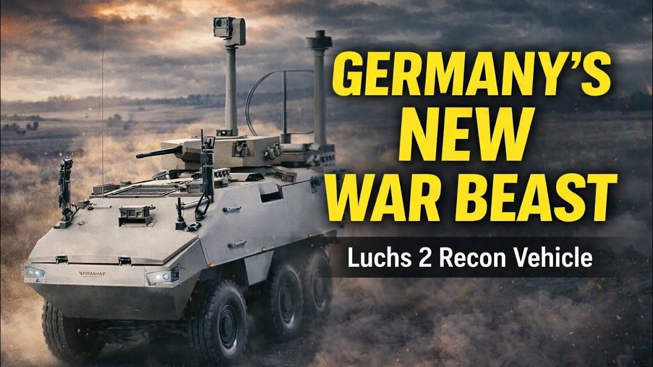 Германия выбрала башню Rheinmetall CT-025 для будущих разведывательных машин Luchs 2.