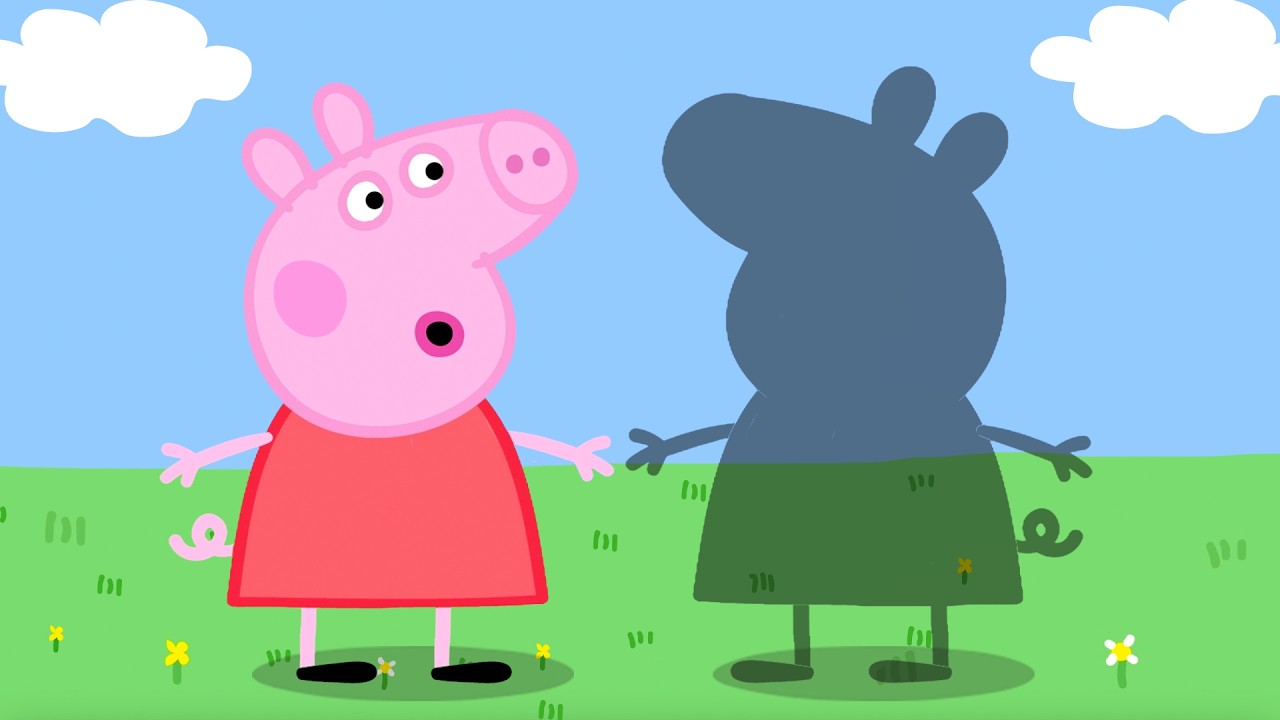 Свинка Пеппа встречает свою близняшку! 😲 | Пеппа и Джордж: Тени | Полные серии | Детский мультфил...
