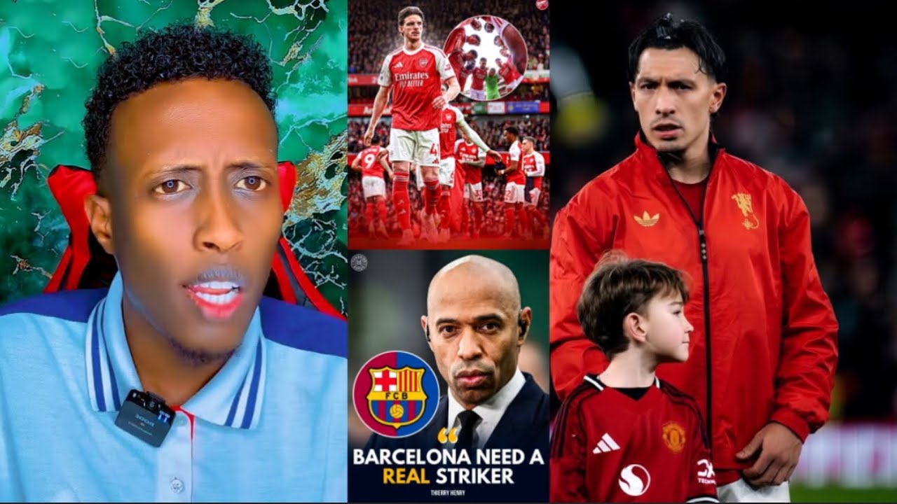 Scholes Oo Amaanay Martinez Ugu Danbeyn Waa isdhiibay, Ciyaartoyda Arsenal Oo Shireen, Henry Oo Barc