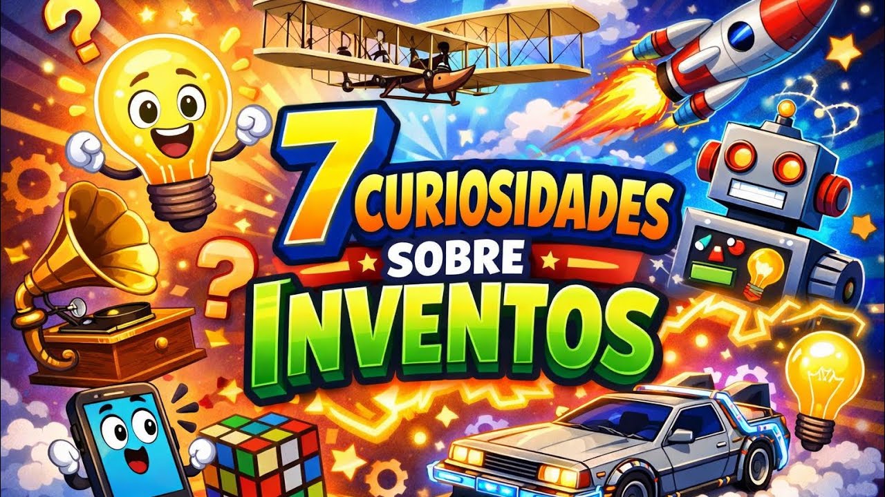 7 CURIOSIDADES sobre inventos!!