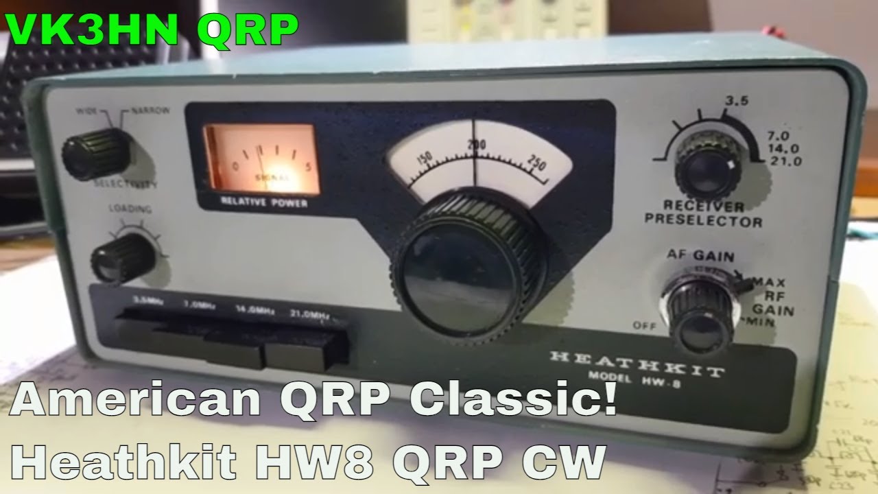 Американская классика QRP CW! Heathkit HW8