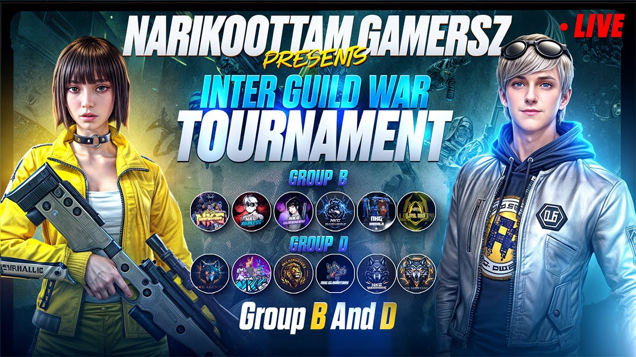 YARU WIN PANNUVA? | Inter Guild War | GRANDMASTER RANK PUSH #freefirelive #tamilive #narikoottam