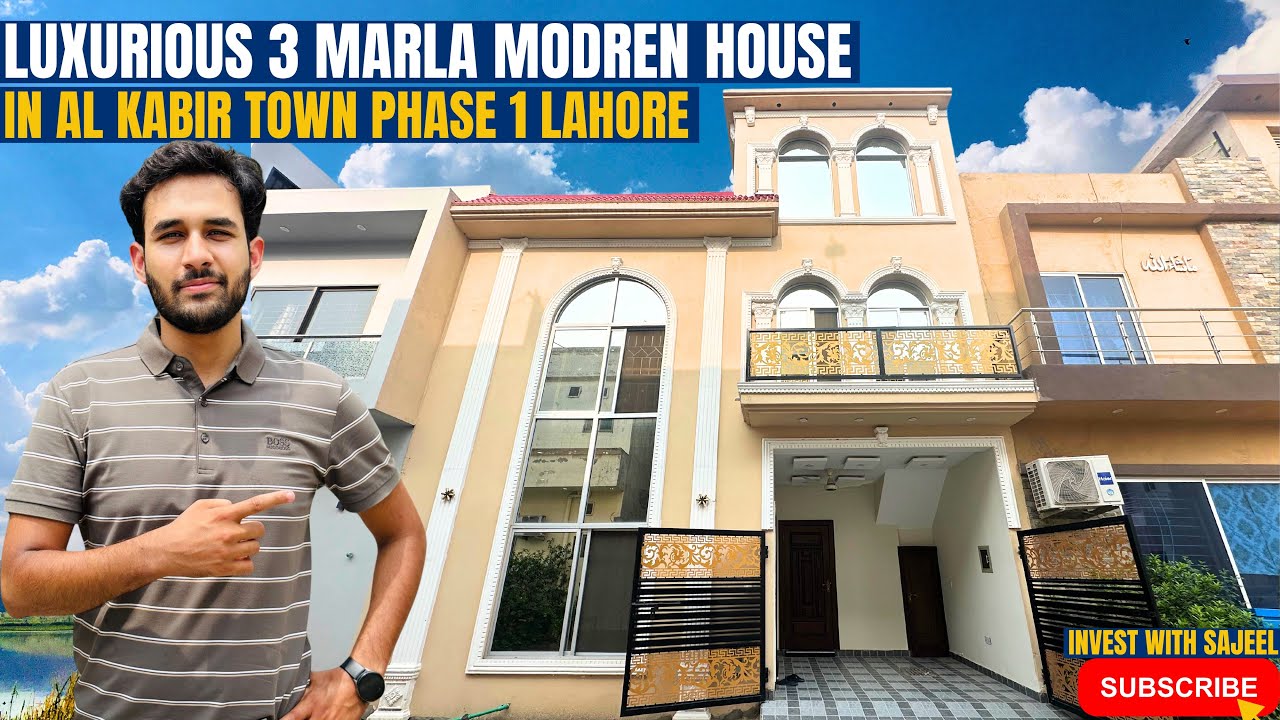 3 Marla House 🏠 in ALKABIR TOWN PHASE 1 Lahore