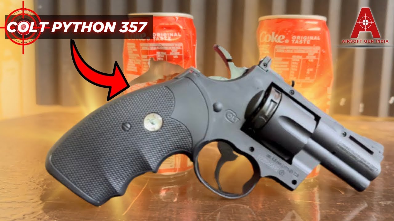 Most affordable co2 Air revolver | Colt python 357 co2 and pellet revolver