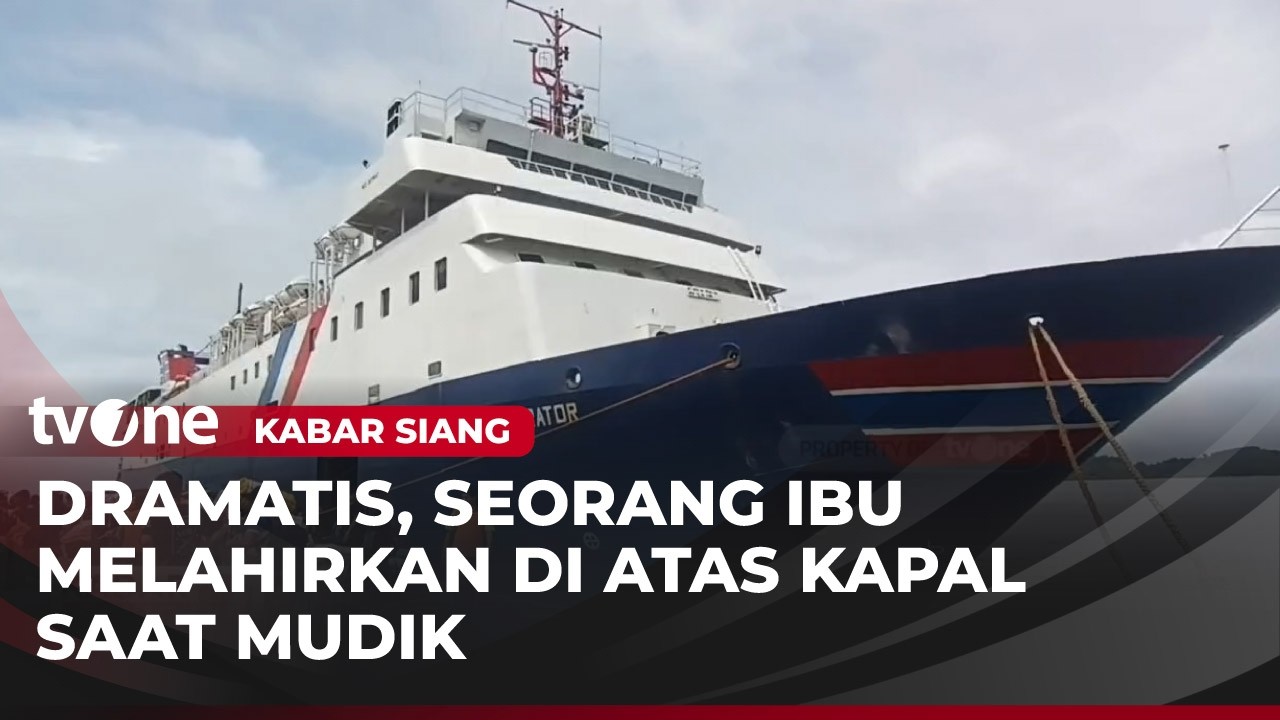 Pemudik Asal Nunukan Melahirkan saat Tiba di Pelabuhan Parepare | Kabar Siang