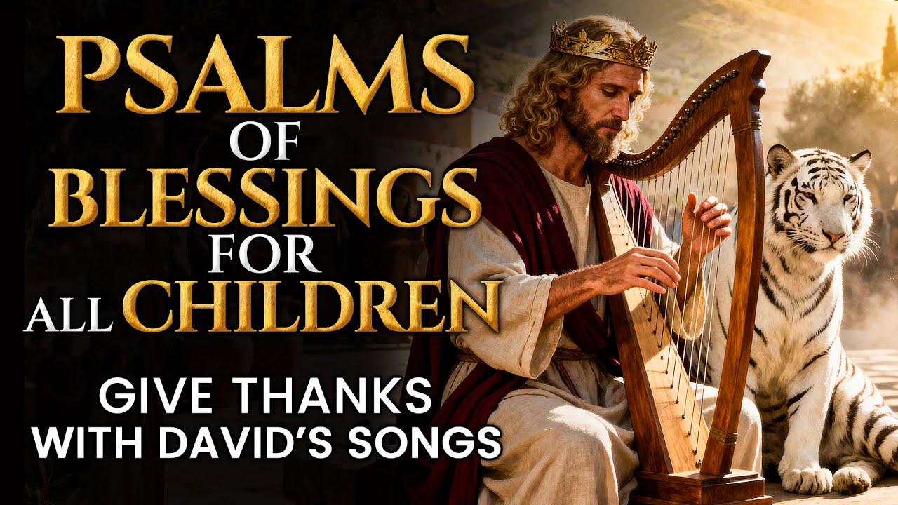 🎶Psalms of Blessing & Protection for All Children ❤️ Hebrew Worship Playlist 🎶 #psalms #hebrewmusic