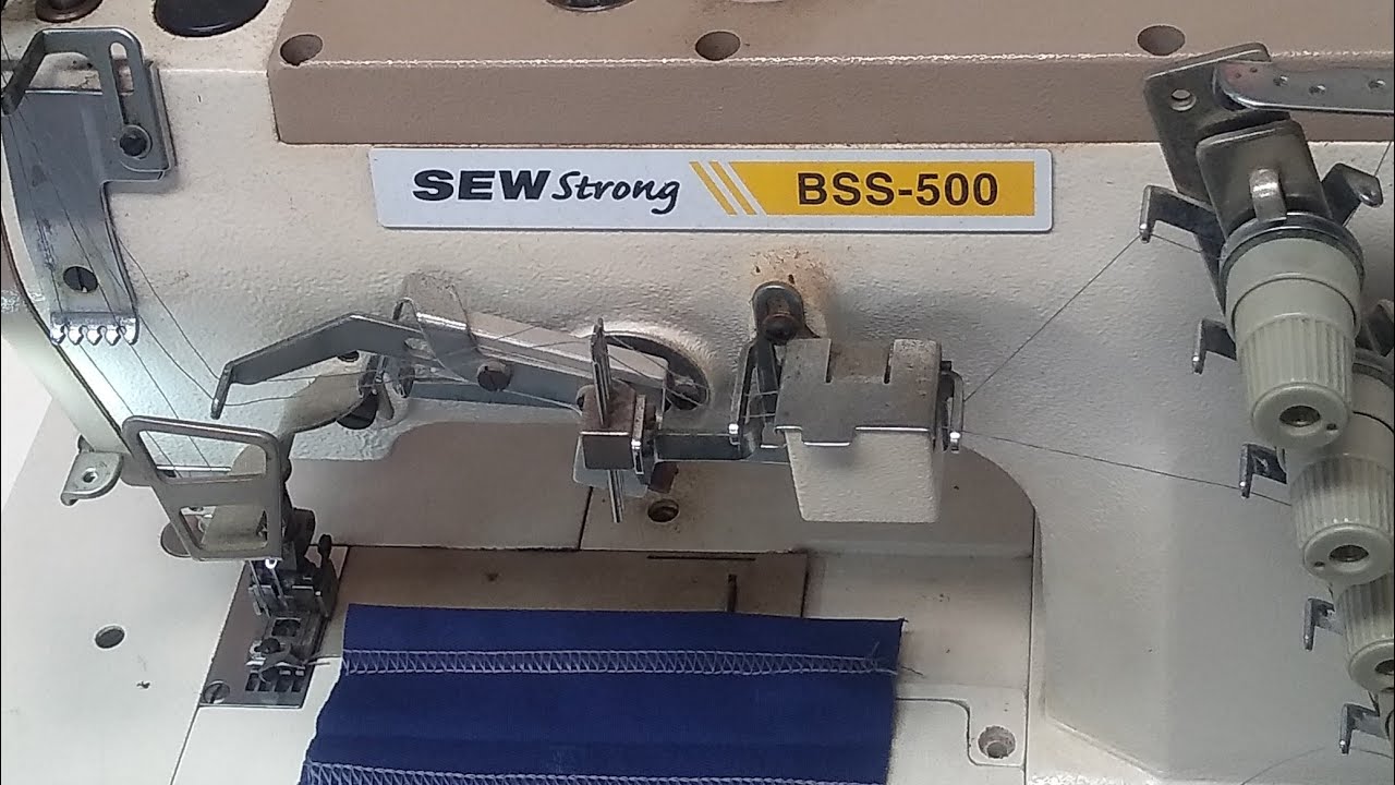 Como fazer barra perfeita na máquina Galoneira industrial com muitas dicas pra iniciantes na costura