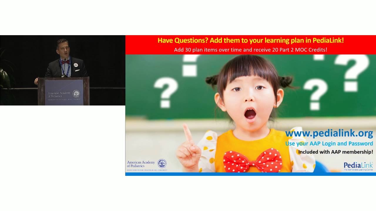 2016 AAP National Conference - PEDS21 Welcome by Dr. David Hill