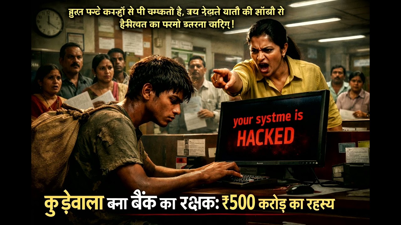 कूड़ेवाला बना बैंक का रक्षक: ₹500 करोड़ का रहस्य​#InspirationalStory #HindiKahaniya