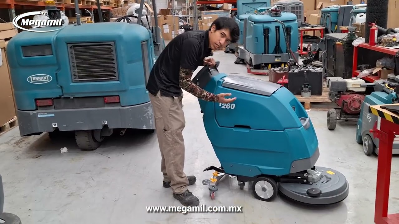T260 - Fácil de usar, Compacta y Útil para una limpieza continua.