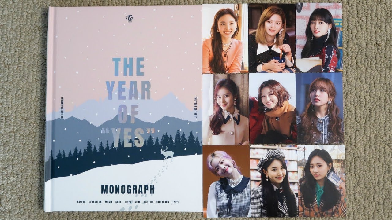 트와이스 (TWICE) The year of YES Monograph Unboxing