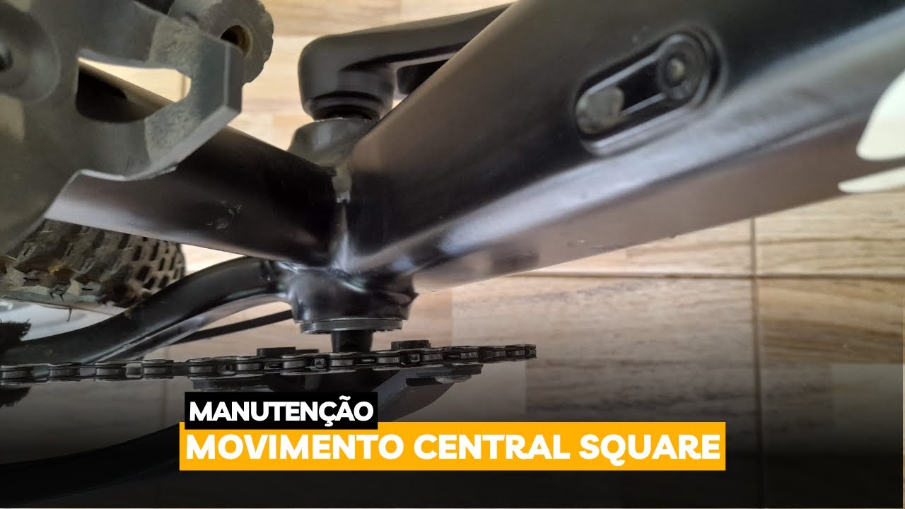 Manutenção movimento central ponta quadrada (Square) - será que estava bom? - Odilon Baikero