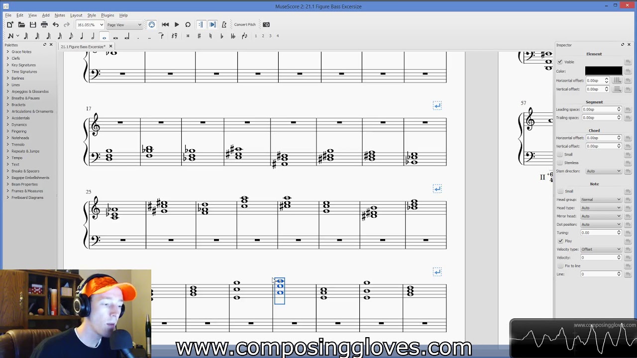 Harmony 1 - 21.1 Figure Bass Triads Exercise