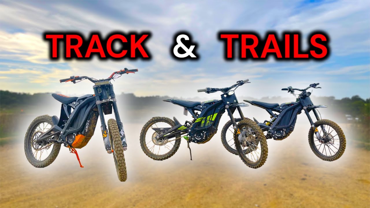 Surron Light Bee X Riding // Tracks, Trails, Jumps + Wheelies