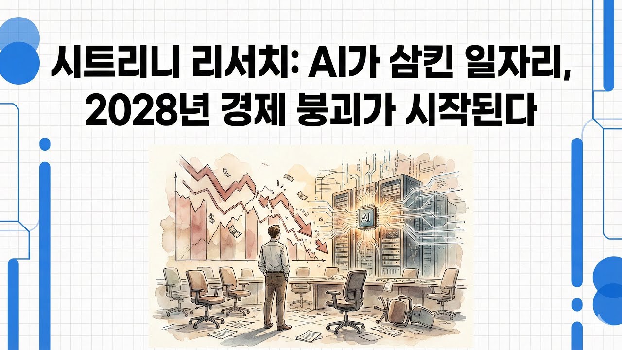 [핵심 요약] THE 2028 GLOBAL INTELLIGENCE CRISIS (5분 핵심 요약·AI 심층 분석 · 핵심 주제·인사이트·정리)