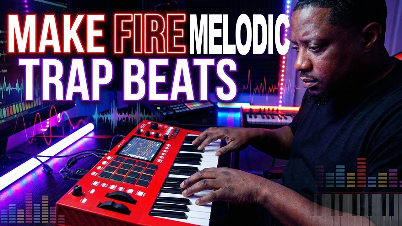 MPC Key 37 Melodic Trap Production | Build Professional Beats from Scratch