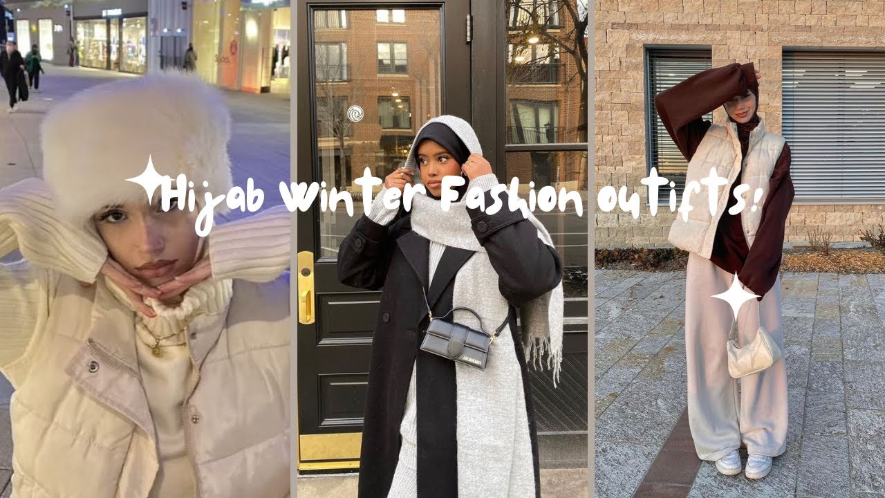 ❄️Hijabi Winter Outfit Fits❄️⛄