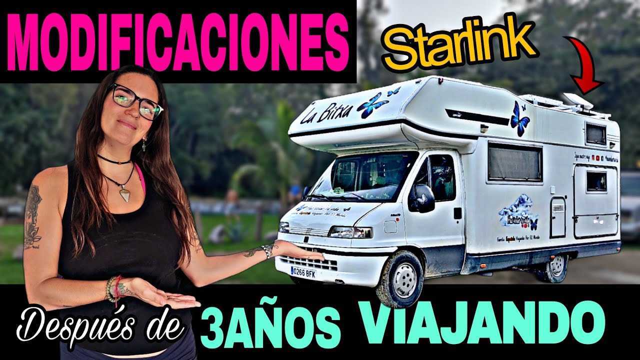 VAN TOUR FIAT DUCATO 🚐Las mejores MODIFICACIONES  de nuestra AUTOCARAVANA después de 3 años VIAJANDO