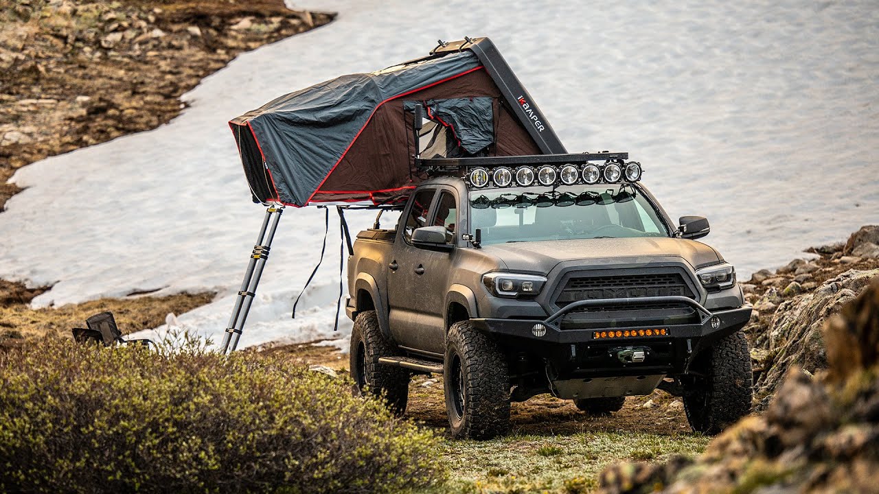LET'S GO CAMPING! - WEEKENDERLANDER EP 20 - Tacoma Colorado Overlanding