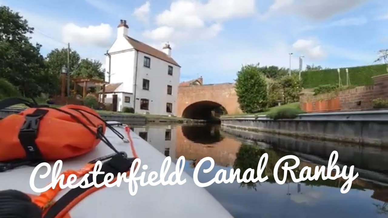 Kayaking Chesterfield Canal Ranby