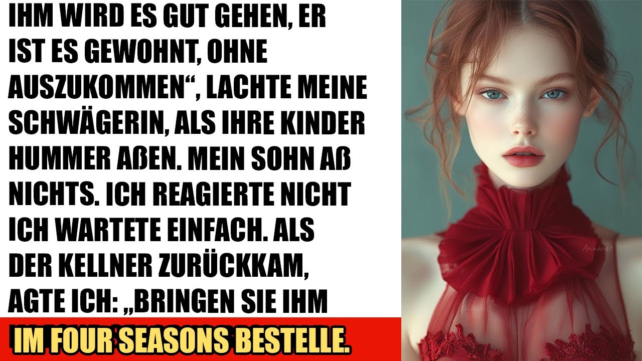 Er kommt schon klar, er ist es gewohnt, ohne auszukommen“, lachte meine Schwägerin, als ihr Beste