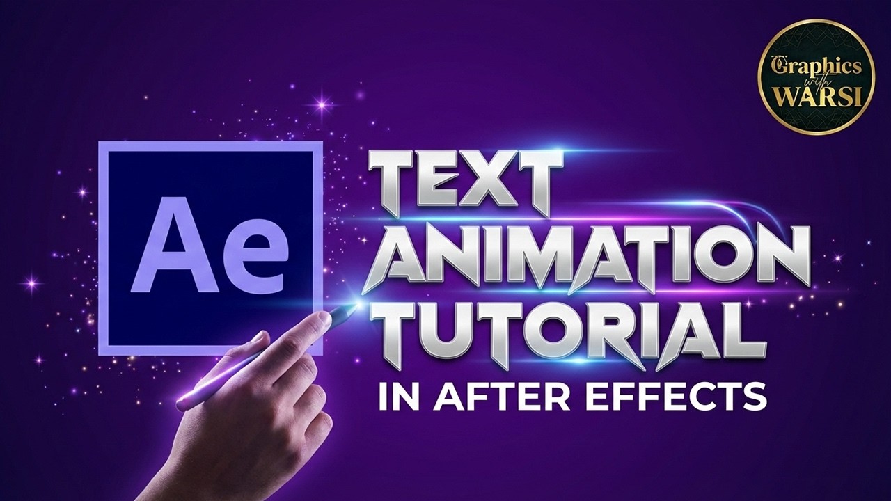 How to Create Professional Text Animation in After Effects | Tutorial