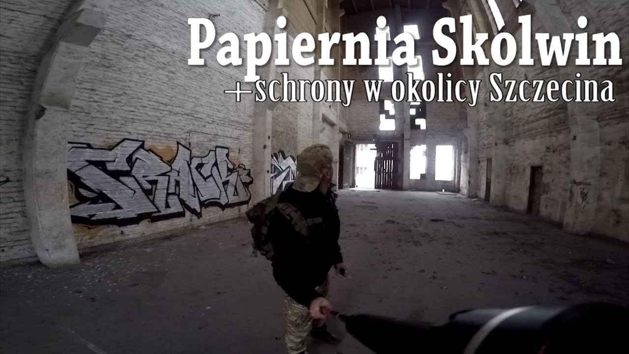NAJLEPSZY URBEX Okolice Szczecina. Schrony i Papiernia Skolwin