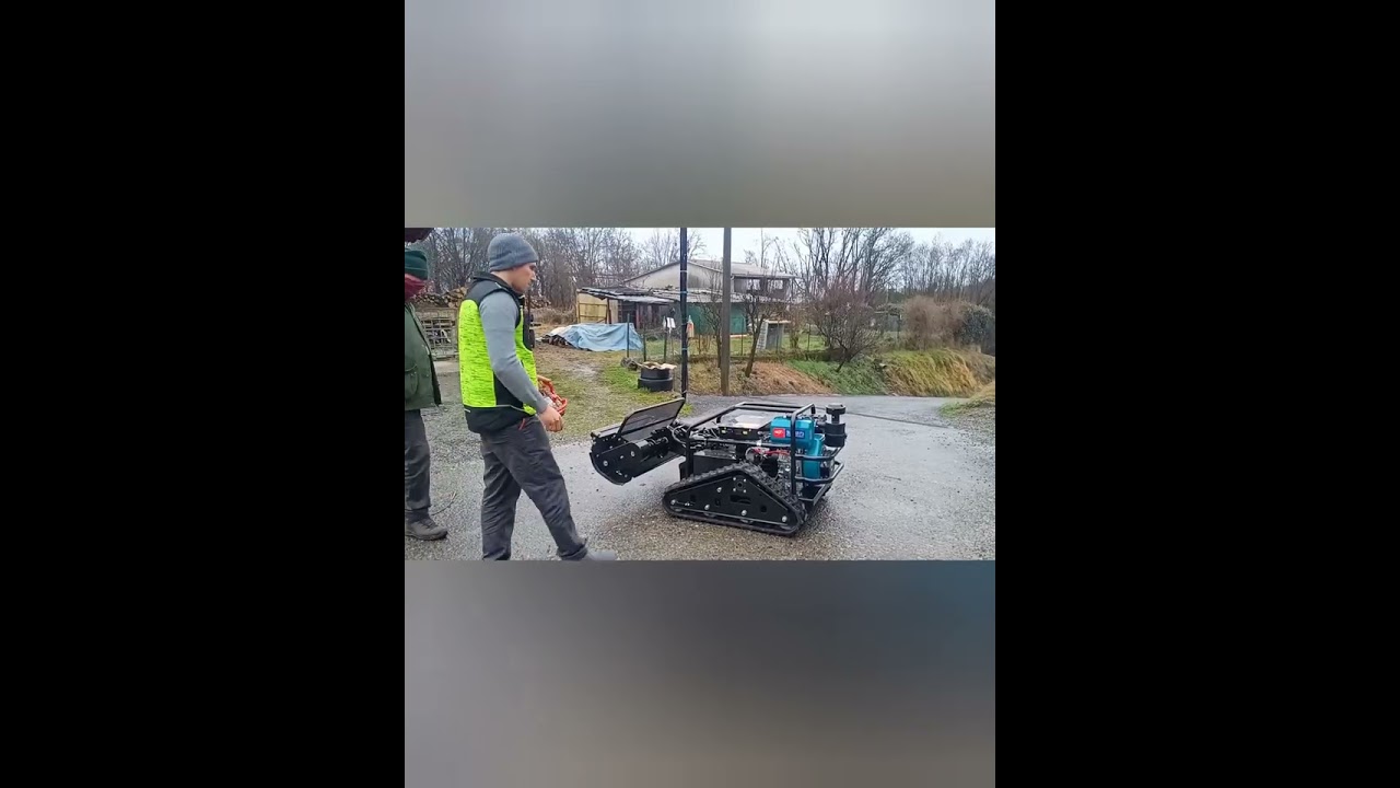 Trincia radiocomandata diesel 20hp 