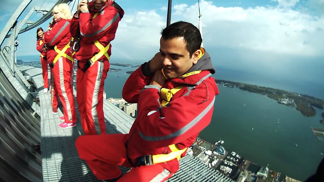 CN Tower Edge Walk VIDEO 2