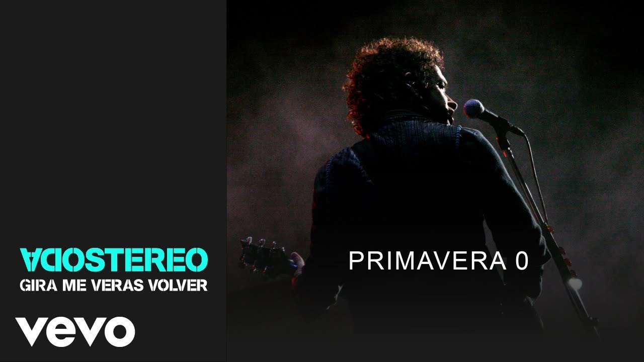 Soda Stereo - Primavera 0 (Gira Me Verás Volver)