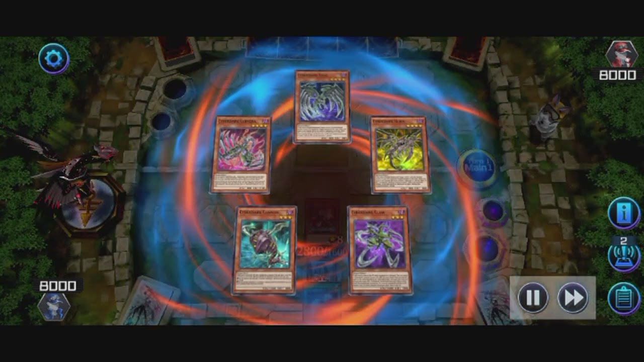 Yugioh Master Duel CYBER DARK DRAGON VS SKY STRIKER 111