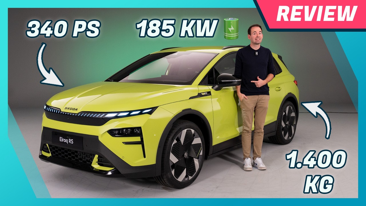 Skoda Elroq RS: Allrad, mehr Anhängelast und 185 kW Laden | Unterschiede Elroq
