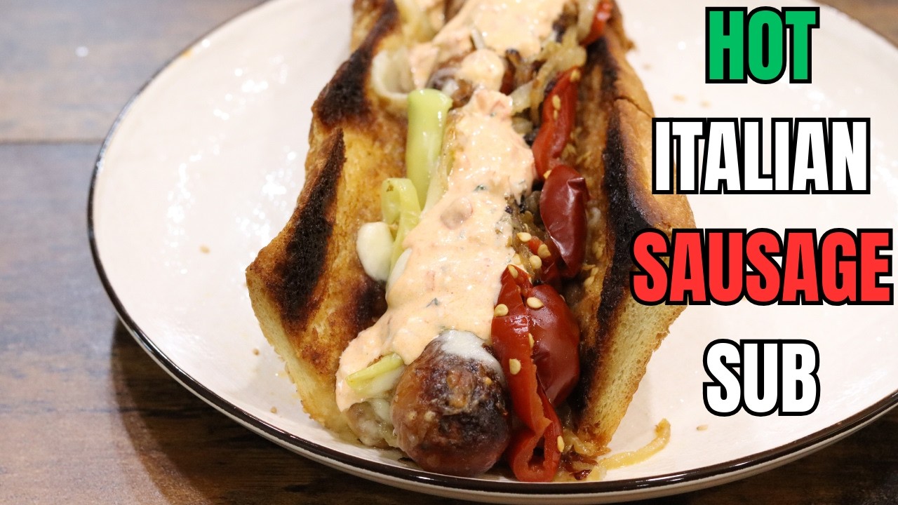 Hot Italian Sausage Sandwich