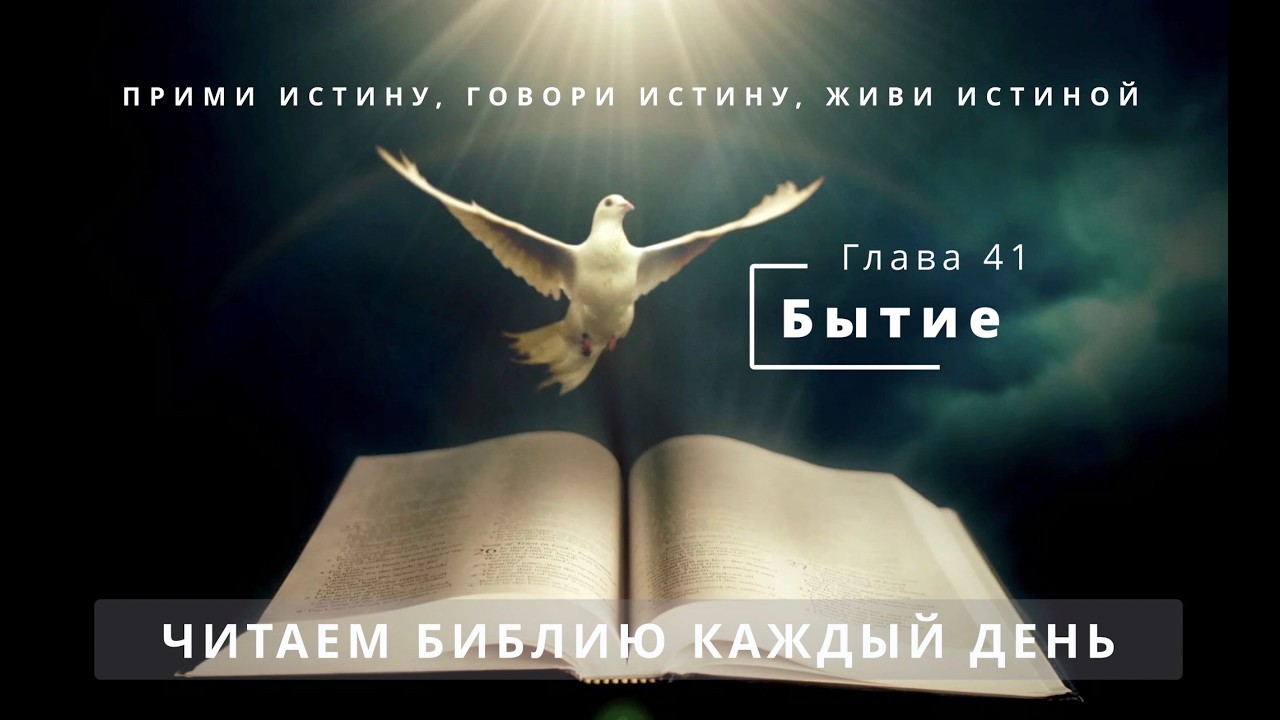 Бытие. Глава 41. Иосиф истолковывает сон фараона и становится правителем Египта. | Библия