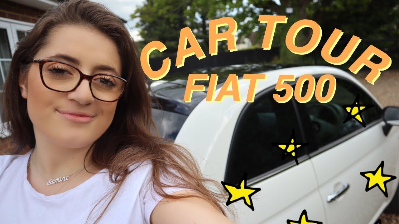 FIAT 500 CAR TOUR! ♡ LIVVGRACEE