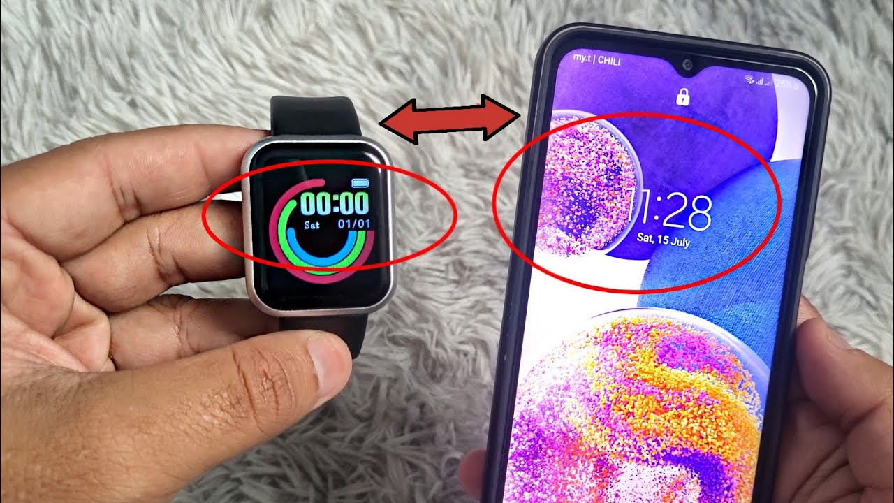 Comment Connecter Une Montre Smartwatch (Fitpro) &agrave; Un T&eacute;l&eacute;phone? (en Fran&ccedil;ais)
