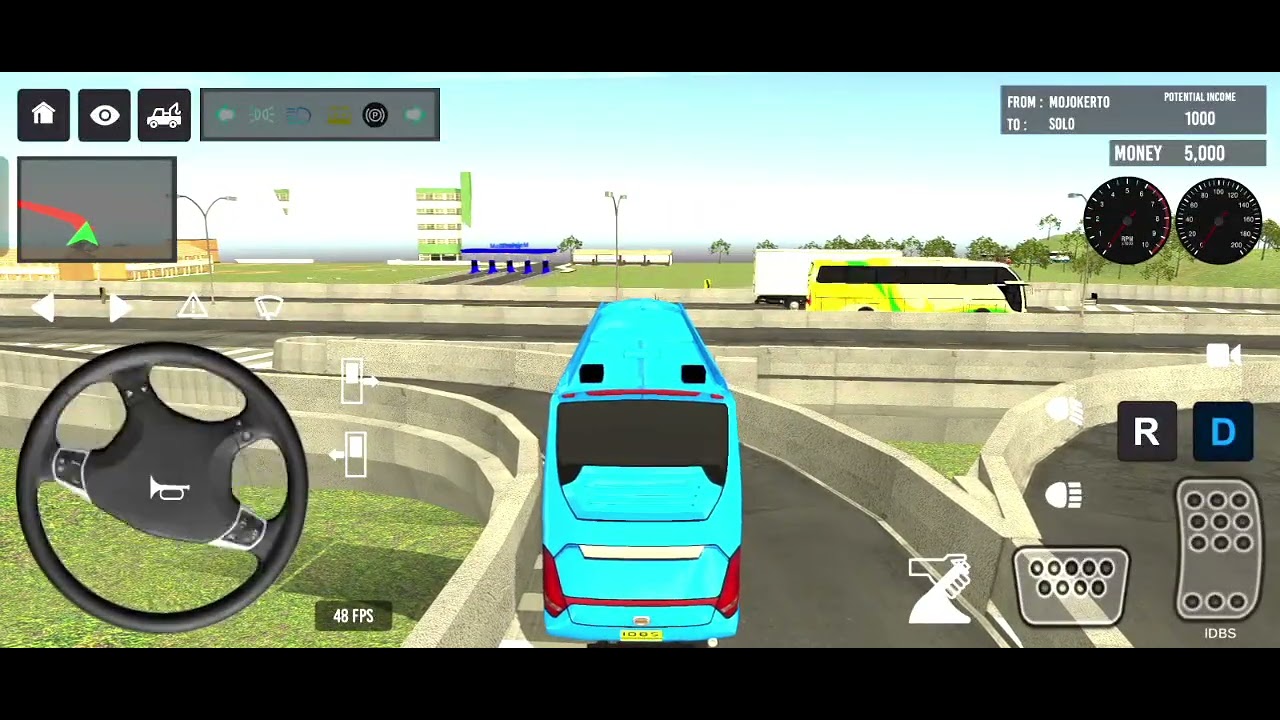 🥳 BUS Simulator Indonesia || new euro coach bus simulator Indonesia || new euro trock bus #simulator
