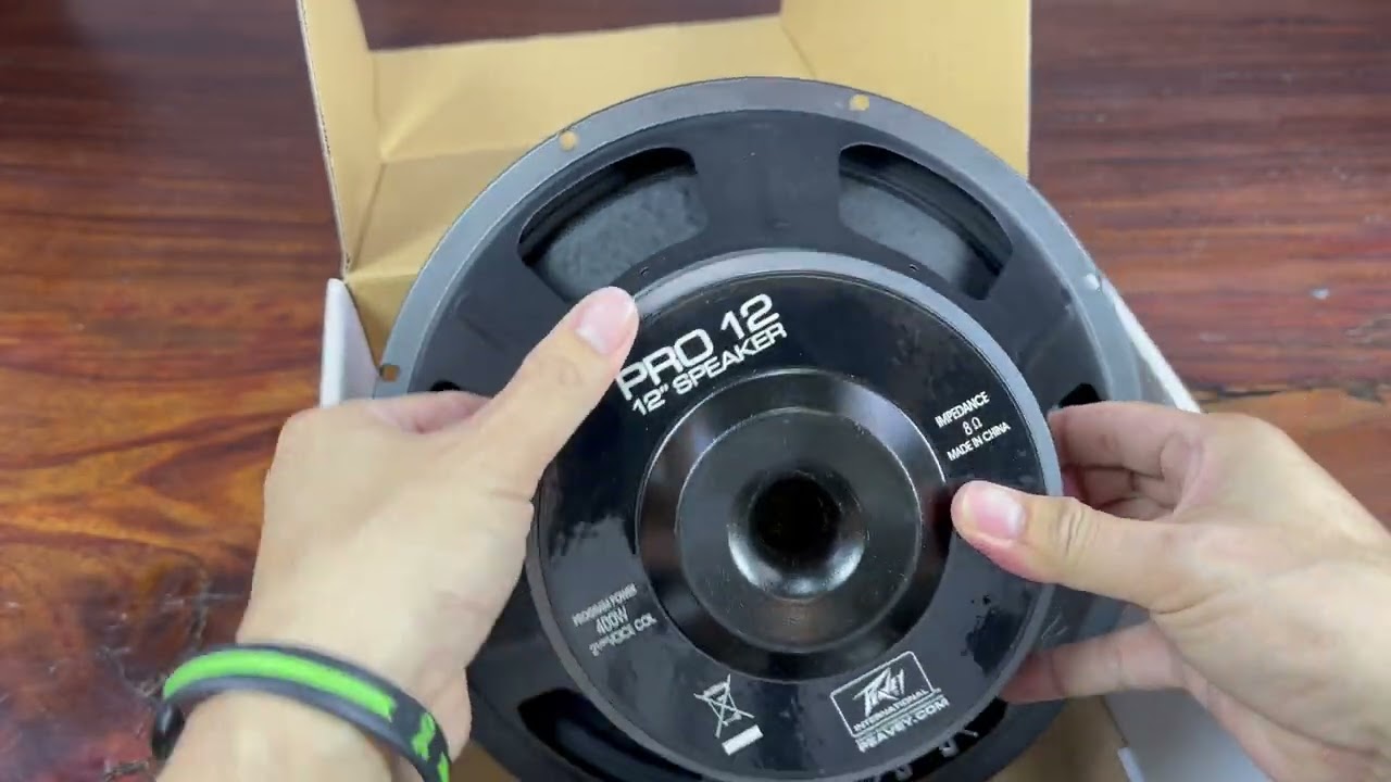 Giới thiệu củ loa bass 30cm Peavey Pro 12 800W max
