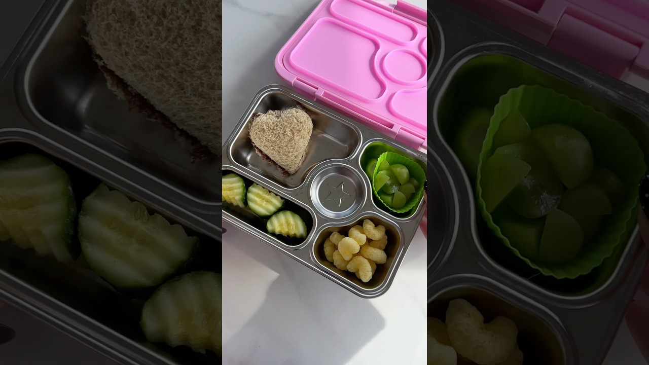 *ASMR* LUNCH PACKING! #asmr #restock #kitchen #organization #lunch #lunchbox #lunchboxideas