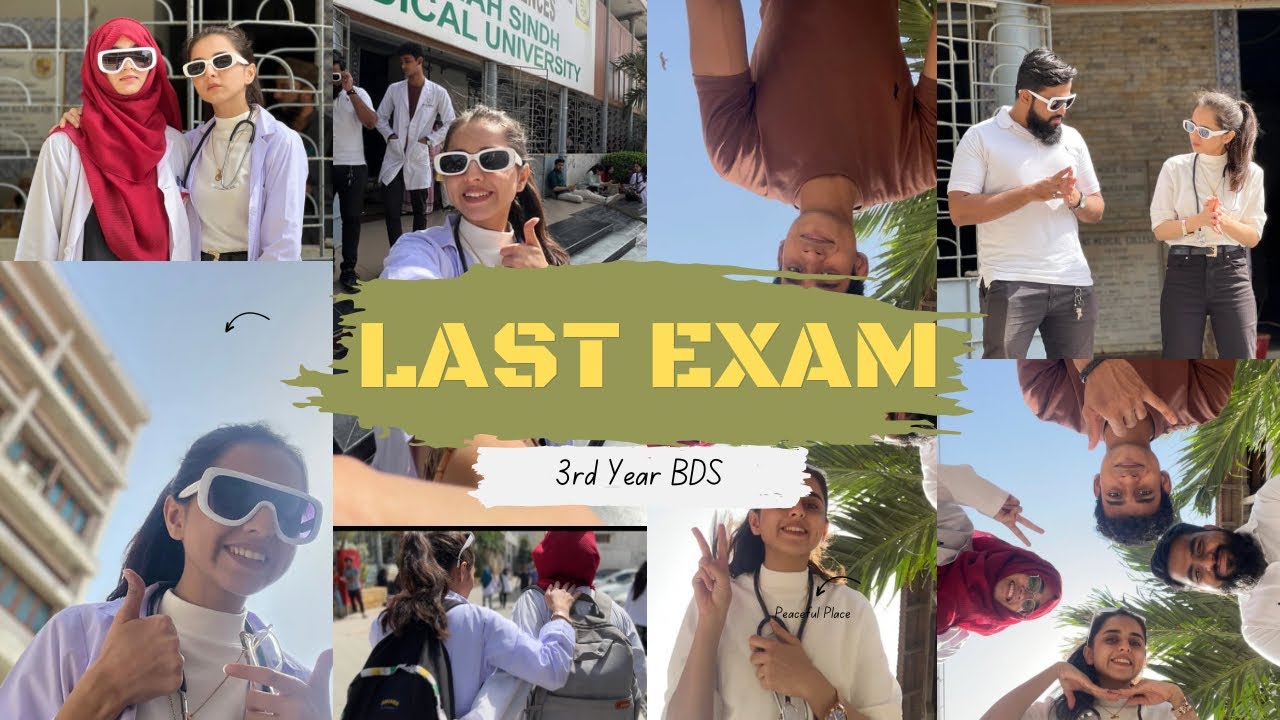 3rd Year BDS Ended | Announcing MDCAT Giveaway Winner In Next Vlog | JSMU | VLOG 10