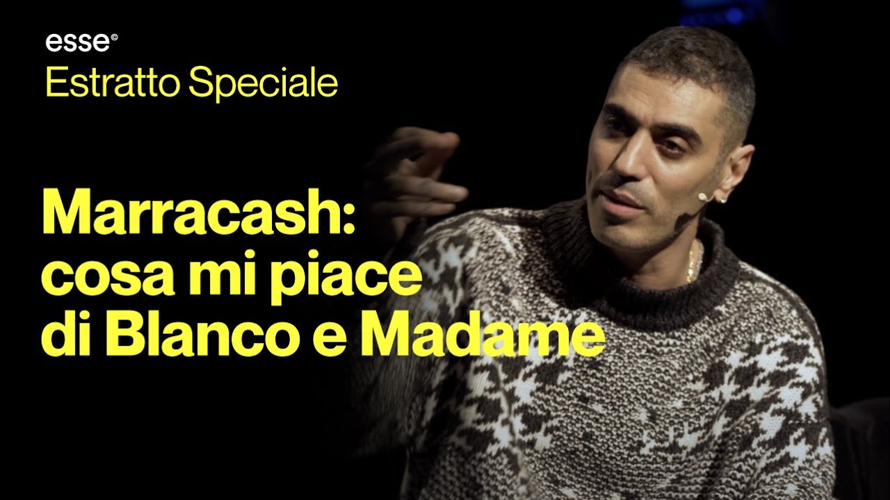 Marracash: cosa mi piace di Blanco e Madame | ESSE A TEATRO