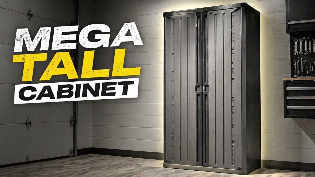 Suncast Mega Tall Garage Storage Cabinet Review