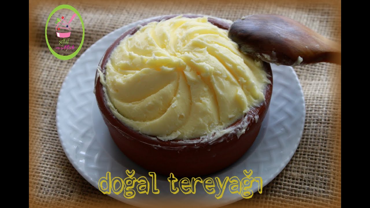 Evde Doğal TEREYAĞ Nasıl Yapılır?/ŞEFFAF MUTFAK