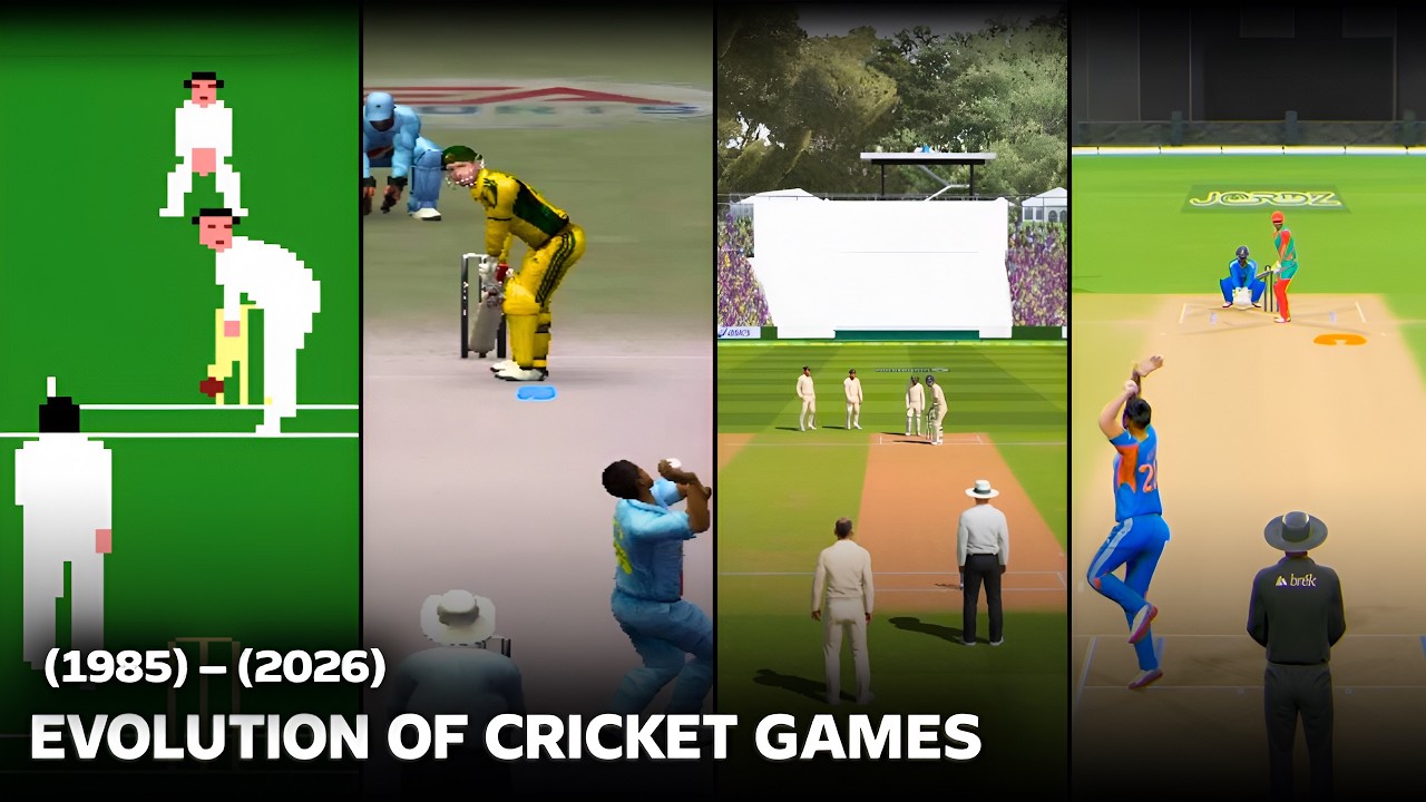 Evolution of All Cricket Games (1985 – 2026) 🎮🔥 | Then vs Now