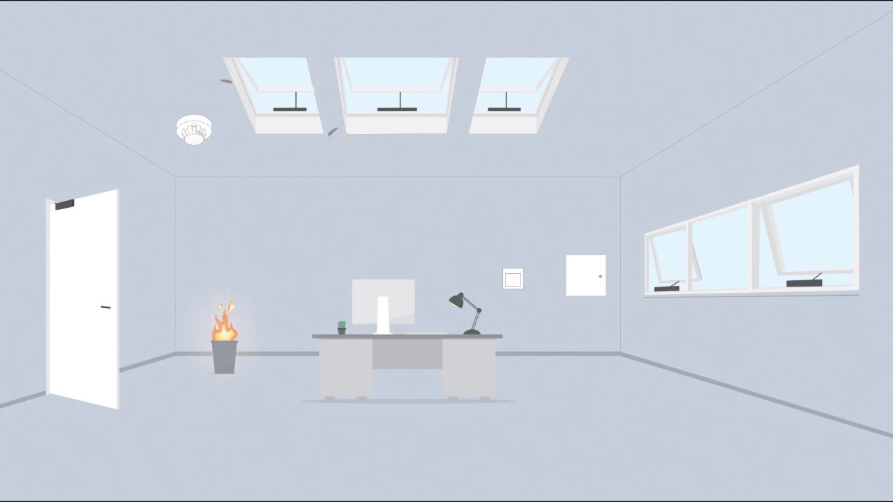 How does natural smoke ventilation (SHEV) work?